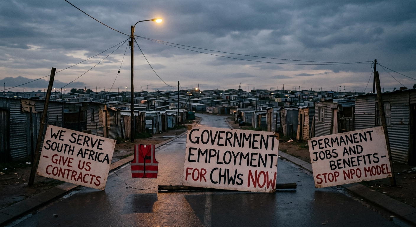 Western Cape Community Health Workers Demand Permanent Jobs as Province Retains NPO Model